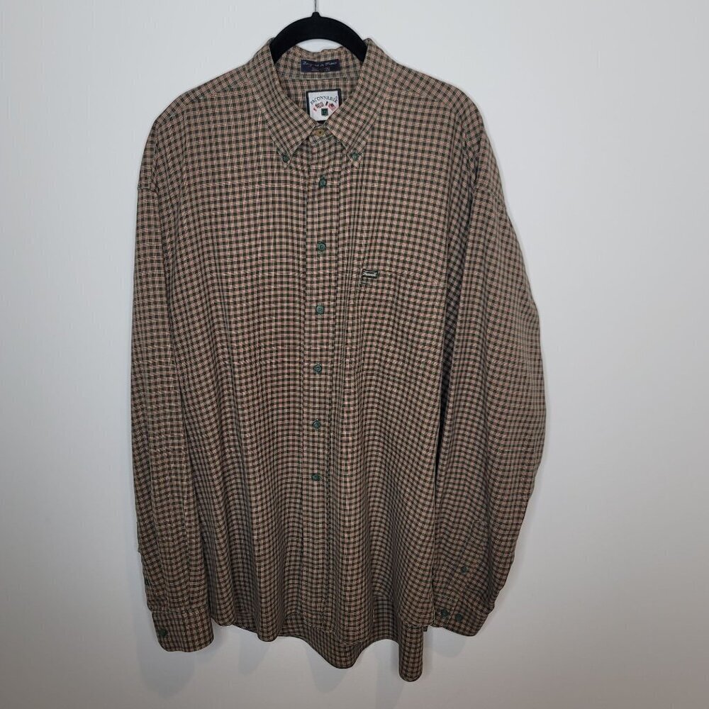 Faconnable Button‎ Up Mens XLarge Long